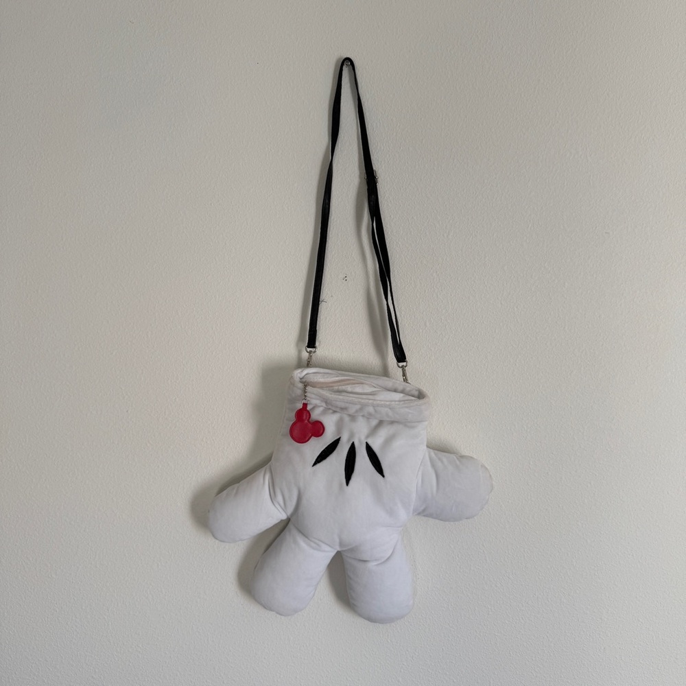 Mickey Mouse Glove Plush Crossbody Bag